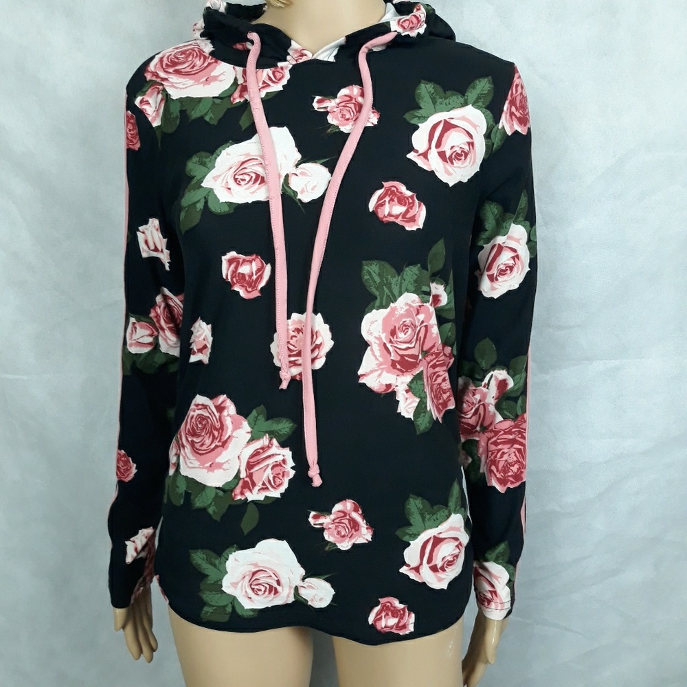 Feathers Maternity Hoodie Size Medium - Picture 2 of 3
